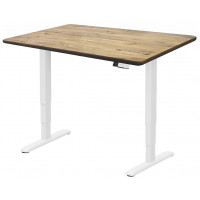 Стол с регулируемой высотой Wooden Unique Ergo Desk White 130*75*2,7 см (натуральное дерево) купить в Минске