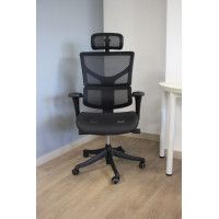 Креслo ERGOSTYLE Sail черный, серый купить в Минске