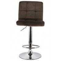 Стул барный Everprof Asti (Асти) ткань шоколад купить в Минске Стул барный Everprof Asti (Асти) ткань шоколад купить в Минске