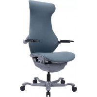 Кресло Everprof Atom (Атом) Grey экокожа серый