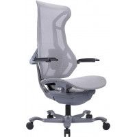 Кресло Everprof Atom (Атом) Grey сетка серый