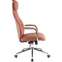 Кресло Everprof Bell (Белл) экокожа коричневый купить в Минске