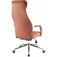 Кресло Everprof Bell (Белл) экокожа коричневый купить в Минске