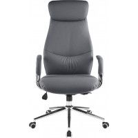 Кресло Everprof Bell (Белл) экокожа серый купить в Минске