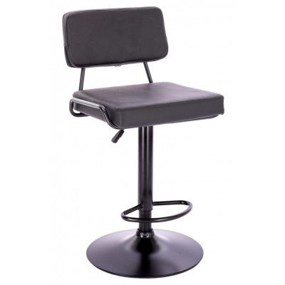 Стул барный Everprof Bit экокожа черный купить в Минске