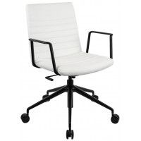 Кресло Everprof Dallas экокожа белый