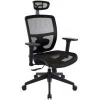 Кресло Everprof Dublin сетка черный