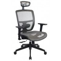 Кресло Everprof Dublin сетка серый