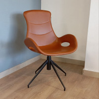 Обеденное кресло Everprof Freedom Экокожа Коричневый (уценка) купить в Минске Обеденное кресло Everprof Freedom Экокожа Коричневый (уценка) купить в Минске