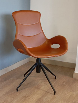 Обеденное кресло Everprof Freedom Экокожа Коричневый купить в Минске