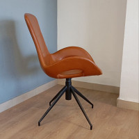 Обеденное кресло Everprof Freedom Экокожа Коричневый (уценка) купить в Минске Обеденное кресло Everprof Freedom Экокожа Коричневый (уценка) купить в Минске