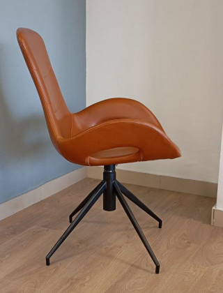 Обеденное кресло Everprof Freedom Экокожа Коричневый купить в Минске