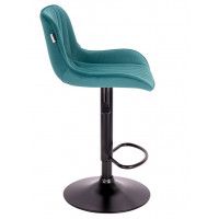 Стул барный Everprof Grace Black Ткань Темно-зеленый купить в Минске Стул барный Everprof Grace Black Ткань Темно-зеленый купить в Минске