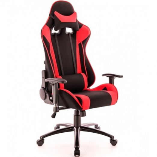 Кресло Everprof Lotus S4 красный/черный