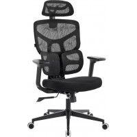 Кресло Everprof Omega Black сетка черный Кресло Everprof Omega Black сетка черный