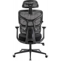 Кресло Everprof Omega Black сетка черный купить в Минске