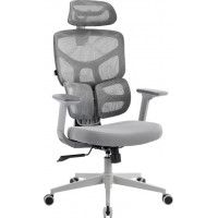 Кресло Everprof Omega Grey сетка серый