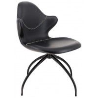 Обеденное кресло Everprof Paradise Экокожа Черный