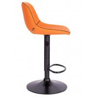 Стул барный Everprof Smile Black Экокожа Оранжевый купить в Минске Стул барный Everprof Smile Black Экокожа Оранжевый купить в Минске