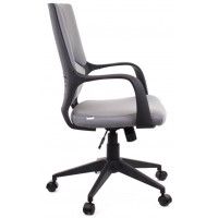 Кресло Everprof Trio (Трио) Black LB ткань серый купить в Минске Кресло Everprof Trio (Трио) Black LB ткань серый купить в Минске