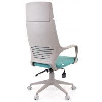 Кресло Everprof Trio (Трио) Grey ткань бирюзовый купить в Минске