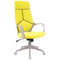 Кресло Everprof Trio (Трио) Grey ткань салатовый