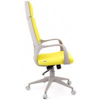 Кресло Everprof Trio (Трио) Grey ткань салатовый купить в Минске