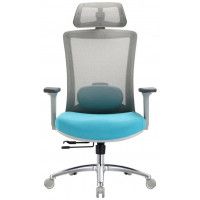 Кресло Evolution ERGO PRIME Sky Blue голубой купить в Минске