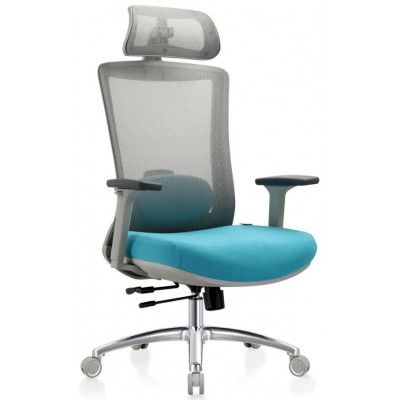 Кресло Evolution ERGO PRIME Sky Blue голубой купить в Минске