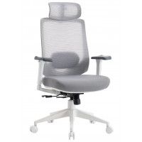 Кресло Evolution HybridFlex White серый