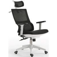 Кресло Evolution Model T Snow черный/белый купить в Минске