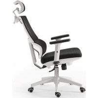 Кресло Evolution Model T Snow черный/белый купить в Минске