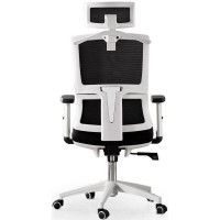 Кресло Evolution Model T Snow черный/белый купить в Минске