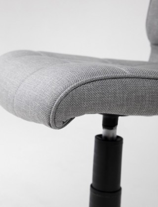 Кресло поворотное Фабрикант Алекс ткань Крафт 16 светло-серый