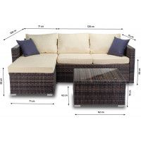 Набор садовой мебели Fieldmann Sofie FDZN 6060-PR купить в Минске