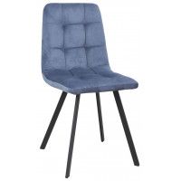 Стул ФИН ткань джинсовый CAMARO 23 / черный