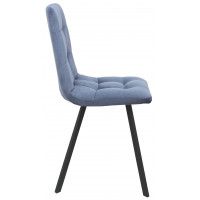 Стул ФИН ткань джинсовый CAMARO 23 / черный купить в Минске