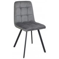 Стул ФИН ткань серый CAMARO 18 / черный