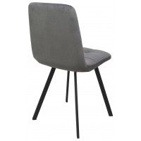 Стул ФИН ткань серый CAMARO 18 / черный купить в Минске