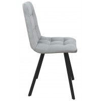 Стул ФИН ткань светло-серый CAMARO 09 / черный купить в Минске