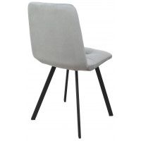 Стул ФИН ткань светло-серый CAMARO 09 / черный купить в Минске