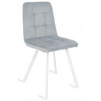 Стул ФИН ткань светло-серый CAMARO 09 / белый