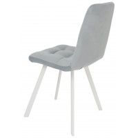 Стул ФИН ткань светло-серый CAMARO 09 / белый купить в Минске