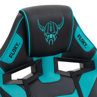 Кресло геймерское FLOKY Asgard Mint черный/мятный купить в Минске
