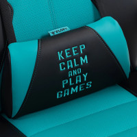 Кресло геймерское FLOKY Asgard Mint черный/мятный купить в Минске