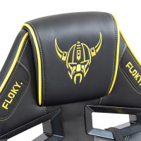 Кресло геймерское FLOKY Asgard Yellow черный/желтый купить в Минске