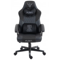 Кресло геймерское FLOKY Huginn Black SP черный купить в Минске