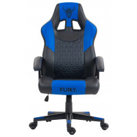 Кресло геймерское FLOKY Huginn Blue SP черный/синий купить в Минске