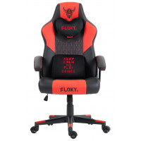 Кресло геймерское FLOKY Huginn Red SP черный/красный купить в Минске