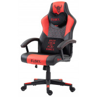 Кресло геймерское FLOKY Huginn Red SP черный/красный купить в Минске